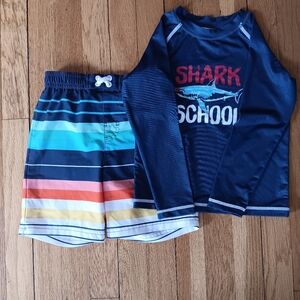 Kids Swim Set - Blue Shark School